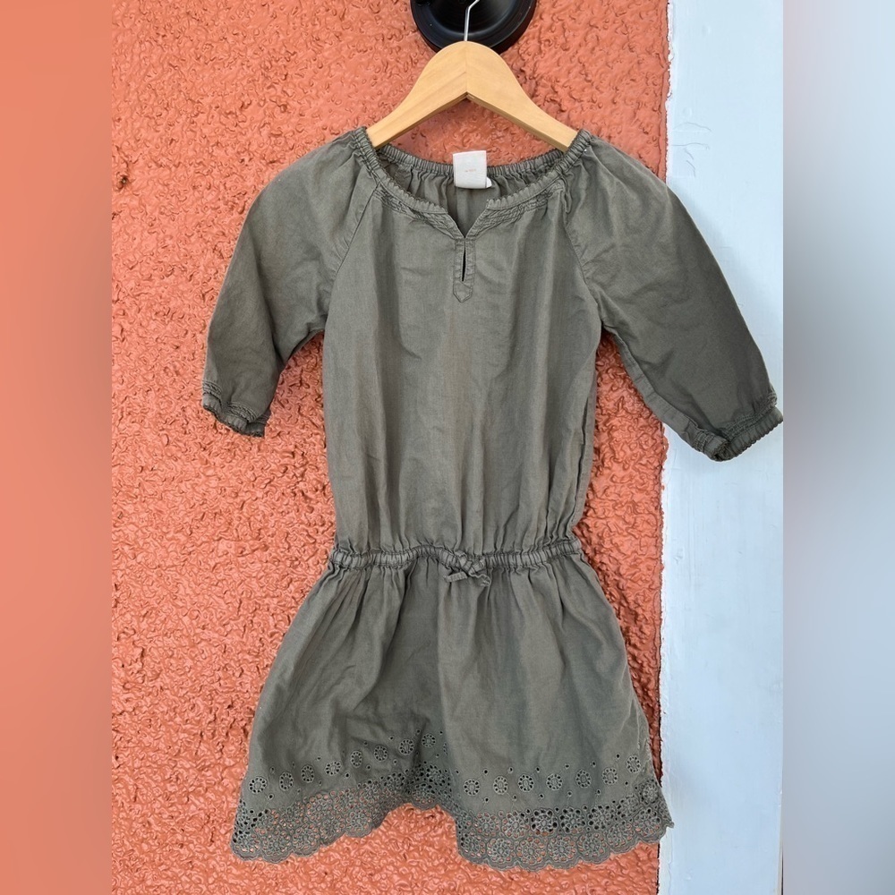 JOE FRESH Girls Size 5T Dress 100% Cotton